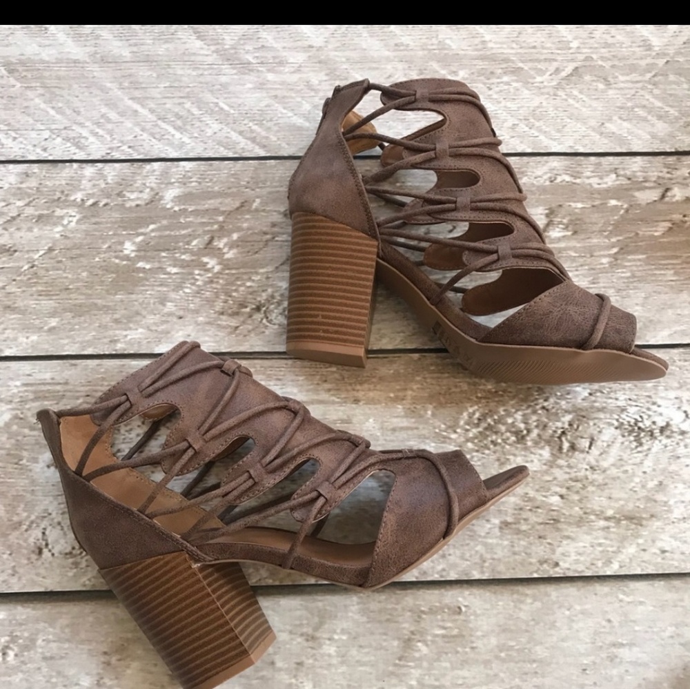 Strappy Booties